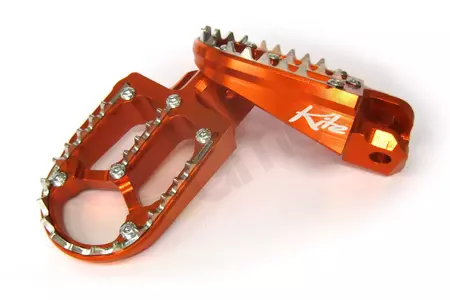 Podnóżki aluminiowe Kite pomarańczowe komplet-2