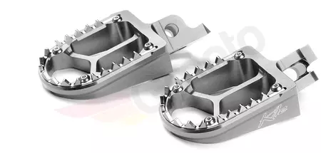 "Kite" aliuminio kojų atramų sidabrinis rinkinys - 29.220.0.SI 