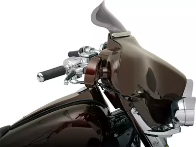 Motocikla vējstikls Klock Werks Flare 16,5 cm tumši dūmu krāsas - KWW-01-0199-E