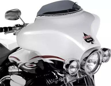 Motocikla vējstikls Klock Werks Flare 89 mm dūmu - KWW-01-0203-E