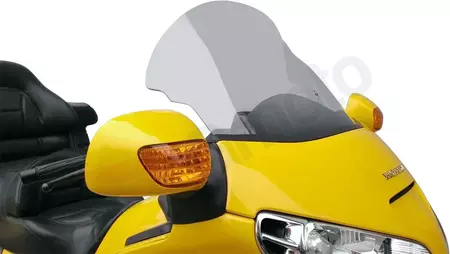 Motorrad Windschutzscheibe Klock Werks Flare 35,5-45,5 cm transparent - KW05-04-0249