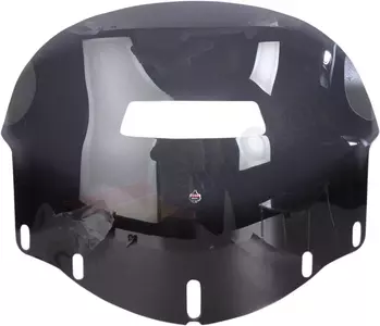 Čelné sklo na motorku Klock Werks Flare 35,5-45,5 cm tmavý dym-2