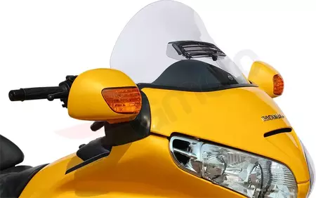 Motorrad Windschutzscheibe Klock Werks Flare 35,5-45,5 cm transparent - KW05-04-0258