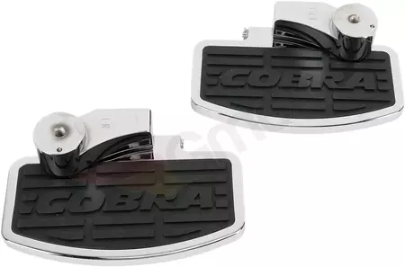 Ensemble plate-forme passager Cobra chrome - 06-3640
