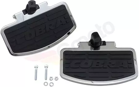 Beifahrer-Plattform-Set Cobra chrom - 06-3636