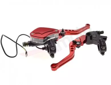 Bremse- og koblingsgreb og pumpe universal rød - 458762