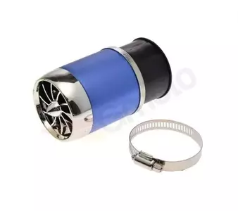 Tuningový kónický vzduchový filter 26 35 42 48 mm modrý - 458787