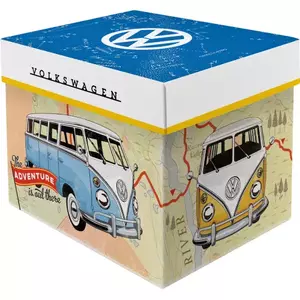 Taza de cerámica VW Bulli Let's Get Away en caja-3