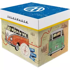 Taza de cerámica VW Bulli Let's Get Away en caja-4