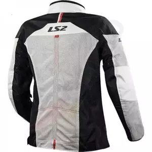 LS2 Alba Lady Light Grey Black L motorkerékpáros kabát-2