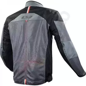 Casaco de motociclista LS2 Alba Man Cinzento escuro Preto 3XL-2