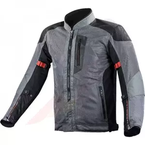 LS2 Alba Man Sötét szürke fekete 4XL motorkerékpár kabát-1
