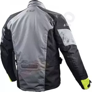 LS2 Phase Man Motorkerékpár kabát Szürke Fekete Sárga 3XL-2