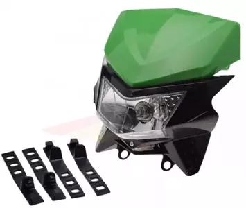 Windschutzverkleidung Windschutz mit Reflektor grün-schwarz - 459432