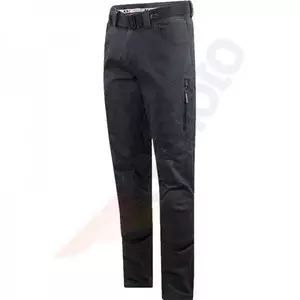 Calças de motociclismo LS2 Straight Man cinzento escuro XL - 65030C01076