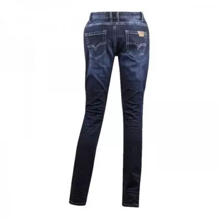 LS2 Vision Evo Lady Jeans Pantaloni Moto Blu M-3