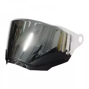 LS2 MX701 Explorer sølvfarvet hjelmvisir med spejl-1