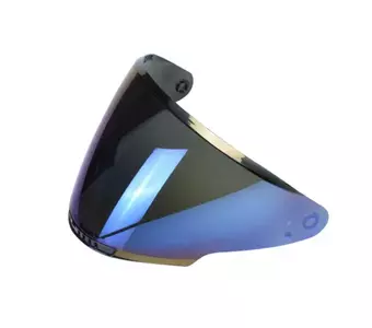 LS2 OF600 Copter veidrodinis mėlynas šalmo skydelis-1