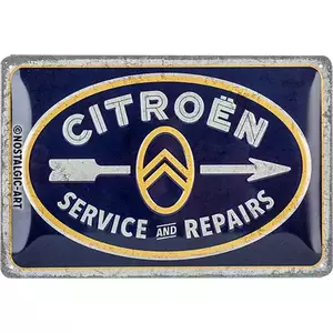 Tinnen poster 20x30cm Citroën-1
