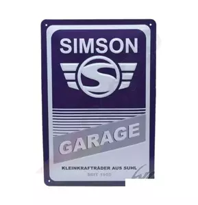 Tablica Simson Garage - 459792