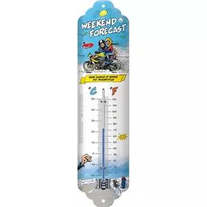 Thermometer Motomania Weekend Forecast Biker Motorrad - 80343