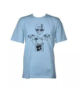 Koszulka T-shirt Simson Ocean Blue Kumpel M - 460446