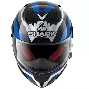 Shark Race-R Pro Aspy integreeritud mootorratta kiiver valge/must/sinine/kollane M-2