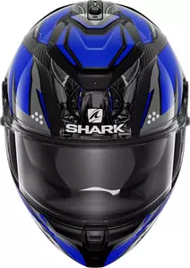 Shark Spartan GT Carbon Urikan integrální motocyklová přilba šedá/modrá M-2