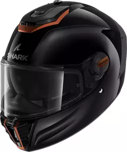 Integrální motocyklová přilba Shark Spartan RS Blank SP černá/měděná XS-1