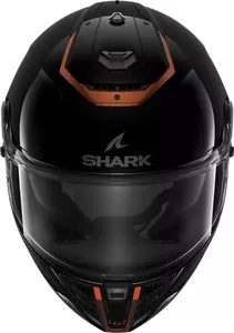 Integrální motocyklová přilba Shark Spartan RS Blank SP černá/měděná XS-2