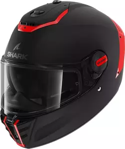 Shark Spartan RS Blank SP integrált motoros sisak fekete/piros XXL-1