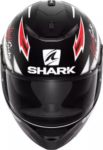 Shark Spartan Adrian Parassol integrālā motociklista ķivere melna/pelēka/sarkana XS-2