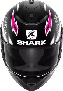 Casco moto integrale Shark Spartan Adrian Parassol nero/grigio/rosa XS-2
