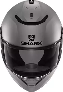 Casco integral de moto Shark Spartan Blank antracita mate XS-2
