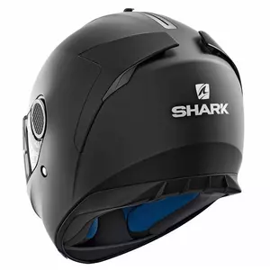 "Shark Spartan Blank" integruotas motociklininko šalmas juodas matinis S-3