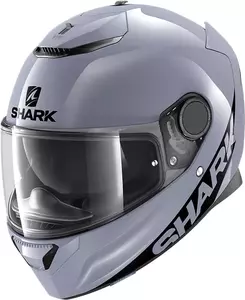 Shark Spartan Blank integral motorcykelhjälm grå M-1