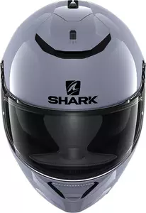 Casque moto intégral Shark Spartan Blank gris M-2