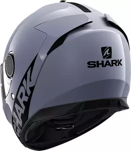 Shark Spartan Blank integral motorcykelhjälm grå M-3