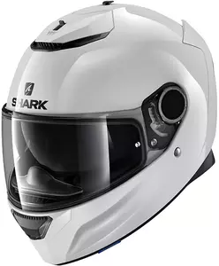 "Shark Spartan Blank" integruotas motociklininko šalmas baltas XL - HE3430E-WHU-XL