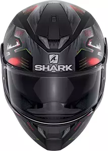 Casco integral de moto Shark Skwal 2 Venger negro/gris/rojo M-2