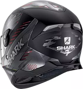Shark Skwal 2 Venger integrālā motociklista ķivere melna/pelēka/sarkana M-3