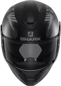 "Shark D-Skwal 2 Penxa" integruotas motociklininko šalmas juoda/pilka M-2