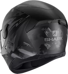 "Shark D-Skwal 2 Penxa" integruotas motociklininko šalmas juoda/pilka M-3