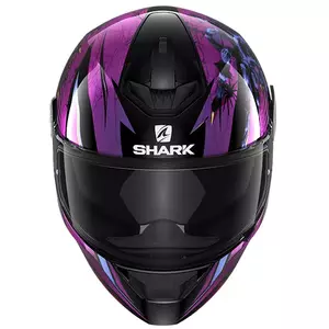 Kask motocyklowy integralny Shark D-Skwal 2 Atraxx czarny/fioletowy M-2
