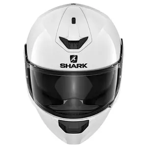 Shark D-Skwal 2 Blank ολοκληρωμένο κράνος μοτοσικλέτας λευκό M-2