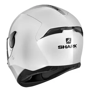 Shark D-Skwal 2 Blank integralinis motociklininko šalmas baltas M-3