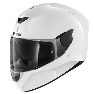 Shark D-Skwal 2 Blank cască de motocicletă integrală albă XL - HE4030E-WHU-XL