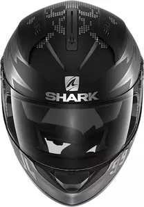 Shark Ridill Catalan Bad Boy integralus motociklininko šalmas juodas/pilkas M-2