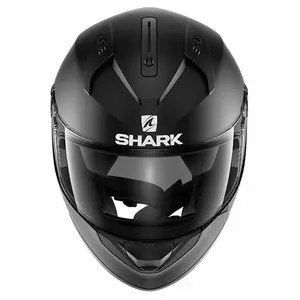 Kask motocyklowy integralny Shark Ridill Blank czarny mat M-2