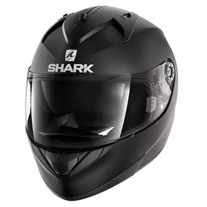 Shark Ridill Blank integreret motorcykelhjelm sort mat XL-1